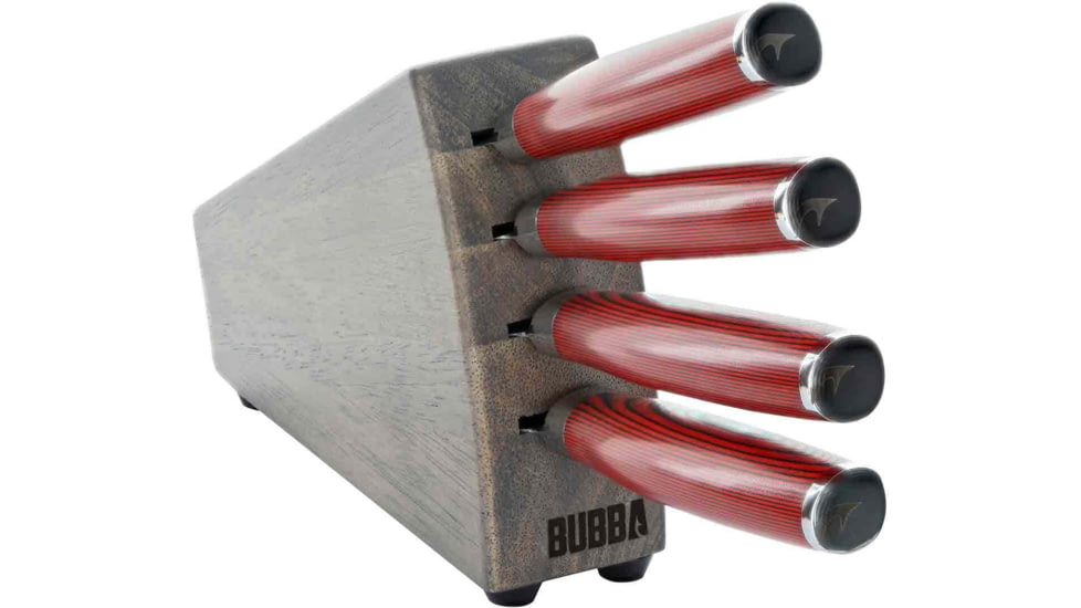 Bubba Blade Steak Kitchen Knife Set, 4.5in, Stainless Steel, G10 Handle, 1137660