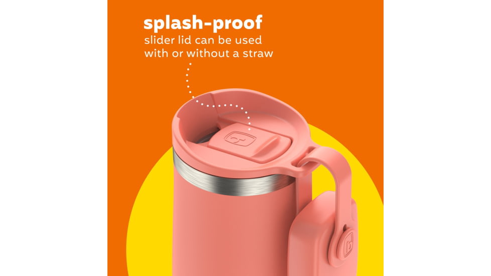 Bubba Radiant Tumbler Case, 24 oz, Lght Coral Rubb, 24, BBSSRADTUMH24-4