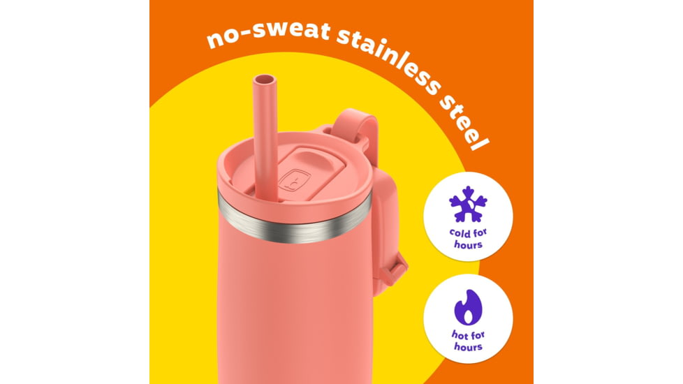 Bubba Radiant Tumbler Case, 24 oz, Lght Coral Rubb, 24, BBSSRADTUMH24-4