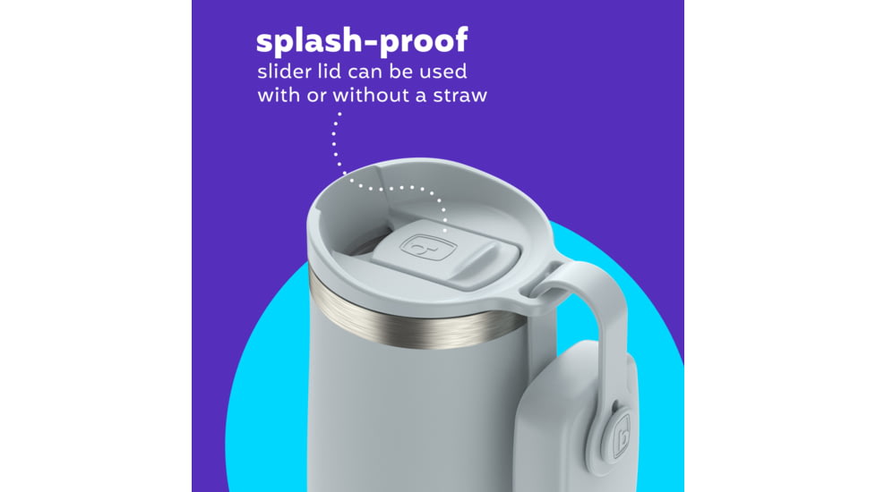 Bubba Radiant Tumbler Case, 24 oz, Lght Stone Rubb, 24, BBSSRADTUMH24-2