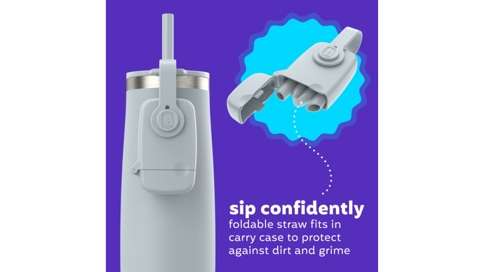 Bubba Radiant Tumbler Case, 24 oz, Lght Stone Rubb, 24, BBSSRADTUMH24-2