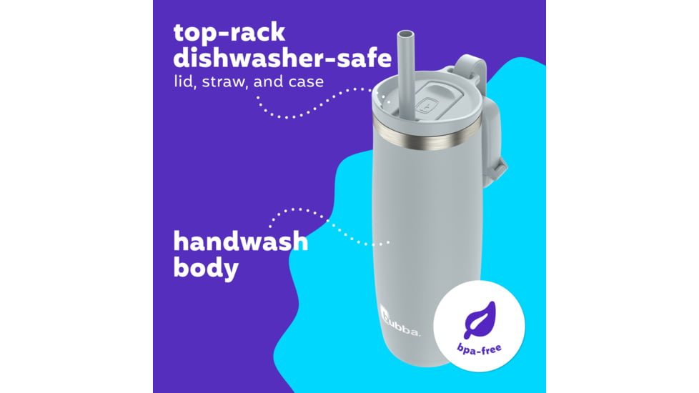 Bubba Radiant Tumbler Case, 24 oz, Lght Stone Rubb, 24, BBSSRADTUMH24-2