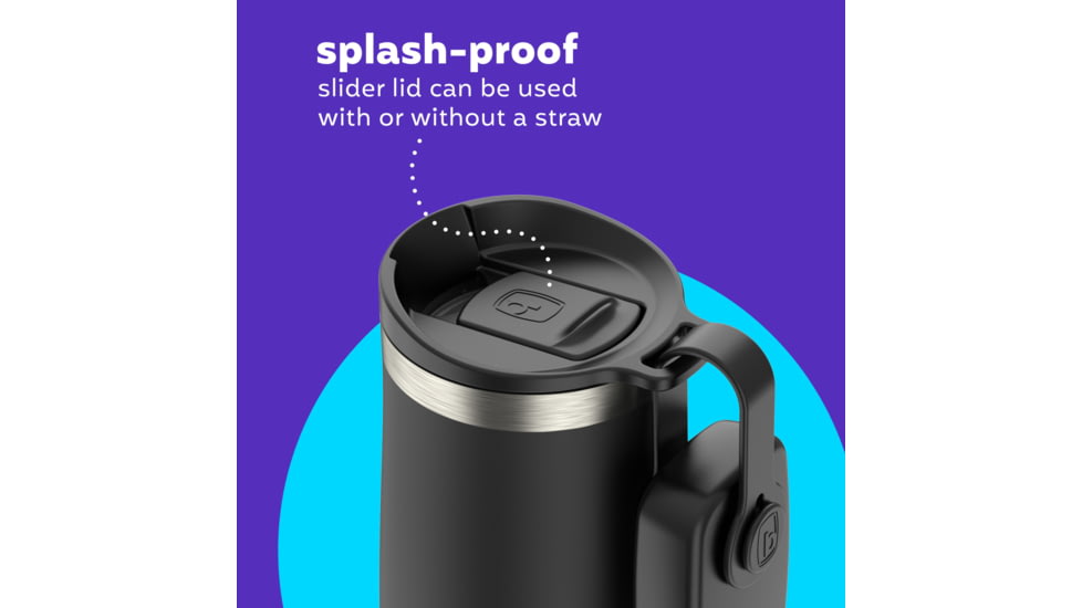 Bubba Radiant Tumbler Case, 24 oz, Licorice Rubb, 24, BBSSRADTUMH24-5