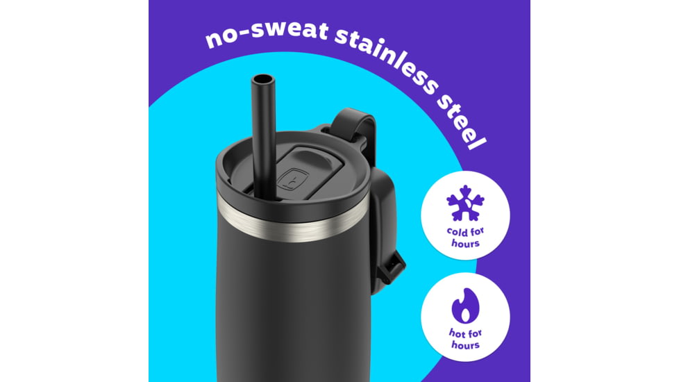 Bubba Radiant Tumbler Case, 24 oz, Licorice Rubb, 24, BBSSRADTUMH24-5