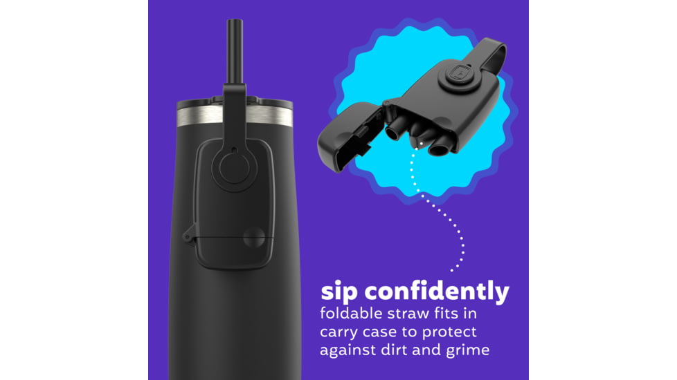 Bubba Radiant Tumbler Case, 24 oz, Licorice Rubb, 24, BBSSRADTUMH24-5