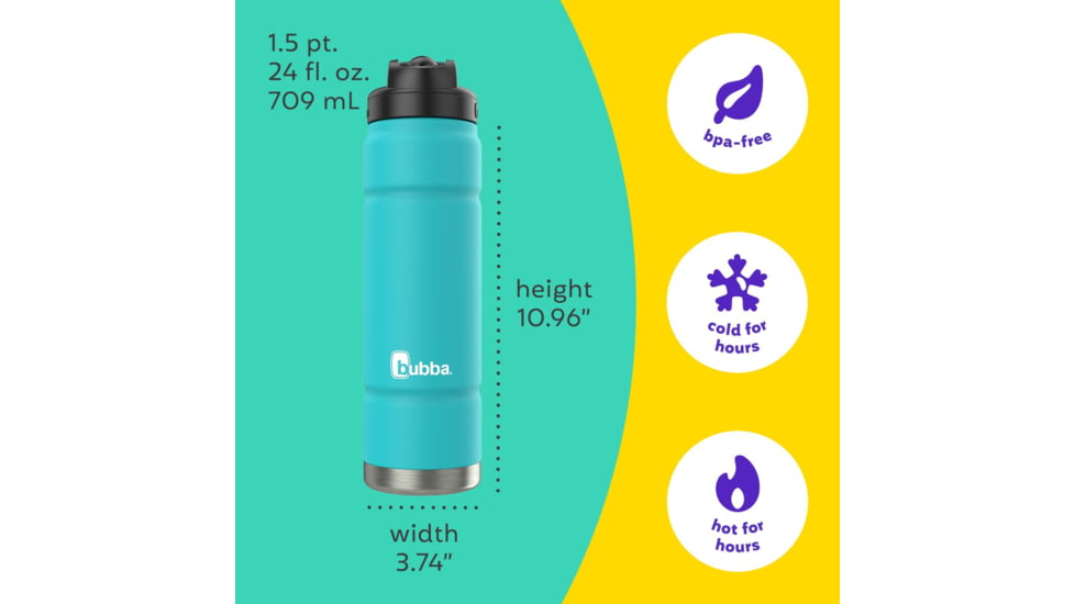 Bubba Trailblazer Straw Scuba, 24 oz, 24, BBSSTRLBLSTR24-3