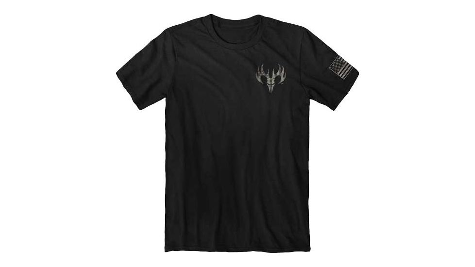 Buck Wear T-shirt ''faith Family Flag Freedom'' Black Xxl