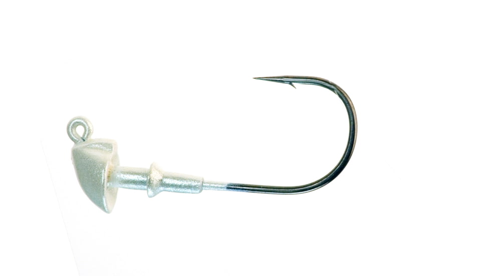 Buckeye Lures Jwill Swimbait Head, 1/2 Oz, Pearl, BEL-JWP12