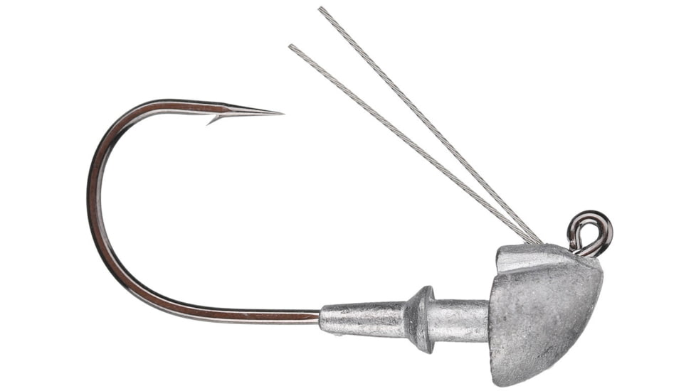 Buckeye Lures Jwill Weedless Swimbait Head, 1/2 Oz, Unpainted, BEL-JWWUN12