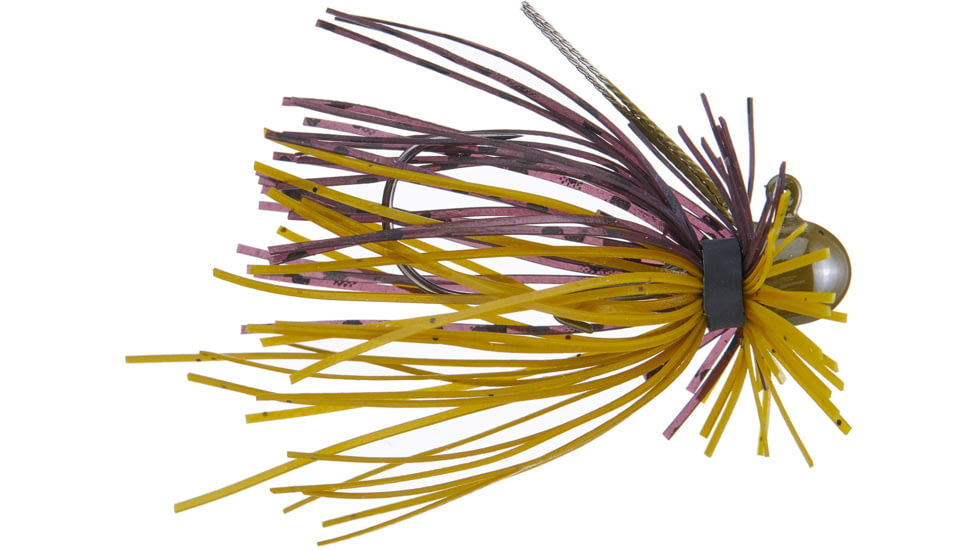 Buckeye Lures Mushroom Jigs, 3/16 Oz, Green Pumpkin, BEL-MJGP316