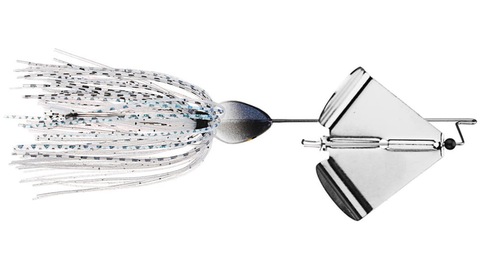 Buckeye Lures Single Bladed Buzzbait, 3/8 Oz, Shad, BEL-SBSH38