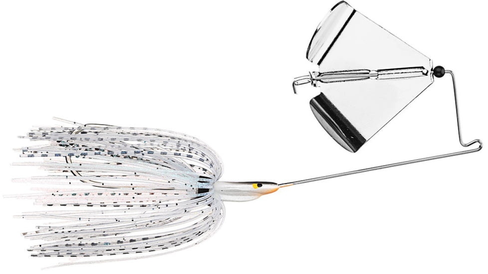 Buckeye Lures Single Bladed Buzzbait, 3/8 Oz, Shad, BEL-SBSH38