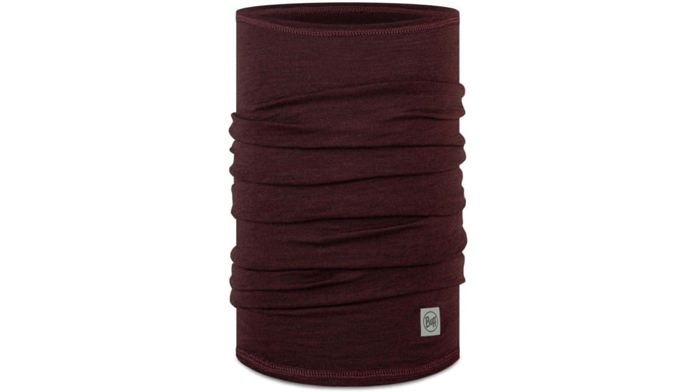 Buff Bike Merino Lightweight Neckwear, Garnet, 132280.653.10.00