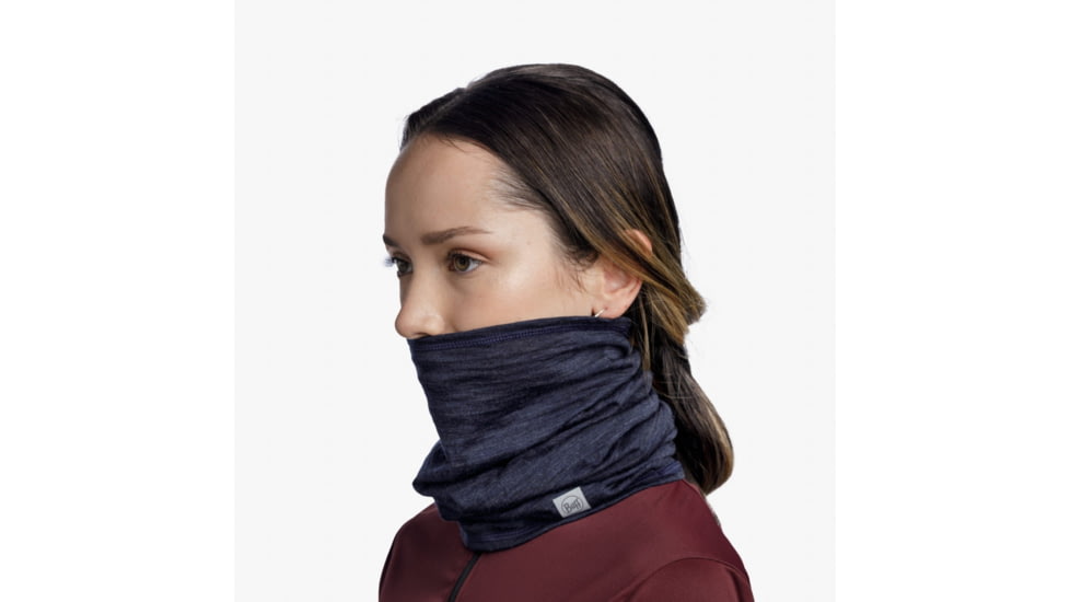 Buff Bike Merino Lightweight Neckwear, Night Blue, 132280.779.10.00