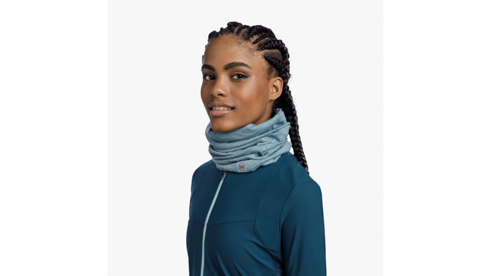 Buff Bike Merino Lightweight Neckwear, Pool, 132280.722.10.00