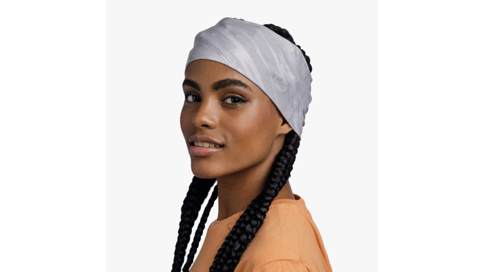 Buff CoolNet UV Ellipse Headband, Jaru Light Grey, 131411.933.10.00