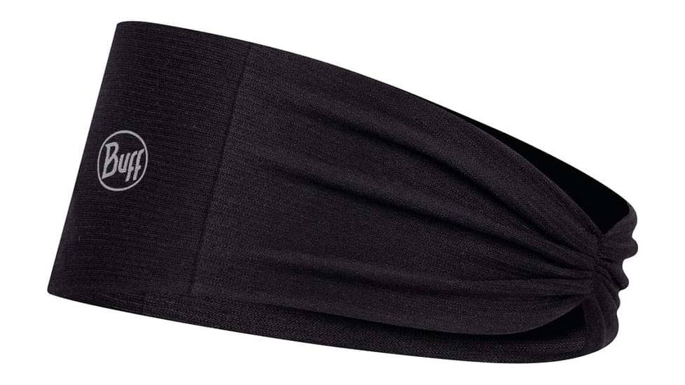 Buff CoolNet UV Ellipse Headband, Solid Black, 122724.999.10.00