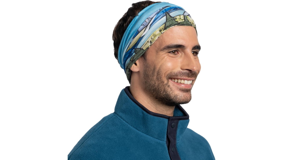 Buff Coolnet Uv Glacier Np - Neckwear, 134757.555.10.00
