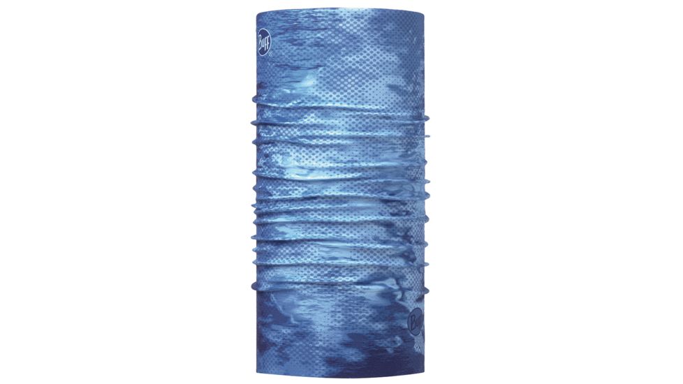 Buff CoolNet UV Plus Multifunctional Headwear, Pelagic Camo Blue, 119447-707