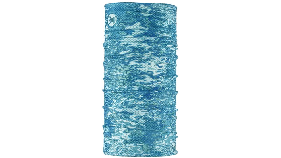 Buff CoolNet UV Plus Multifunctional Headwear, Pelagic Camo Tropical, 119447-789