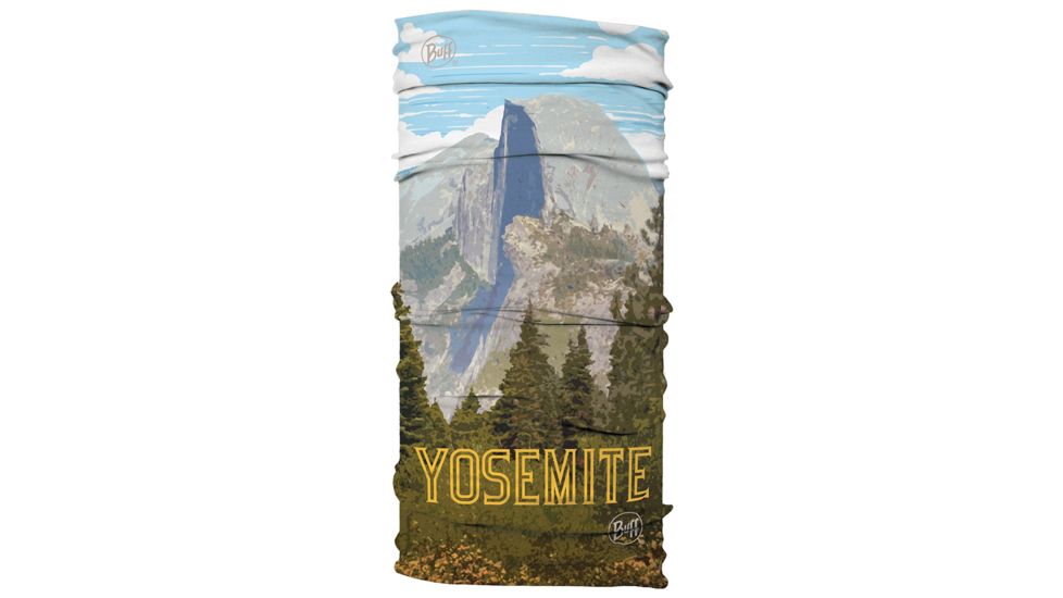 Buff CoolNet UV Plus National Parks Multifunctional Headwear, Yosemite, 119430-555