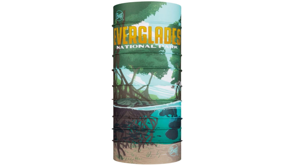 Buff CoolNet UV Plus Neckwear, Everglades Multi, 122764.555.10.00