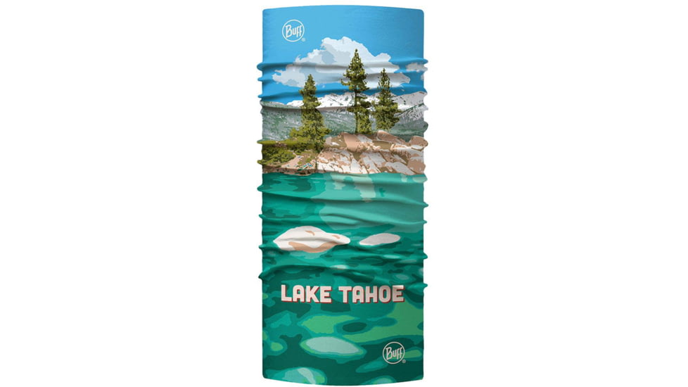 Buff CoolNet UV Plus Neckwear, Lake Tahoe Multi, 130329.555.10.00