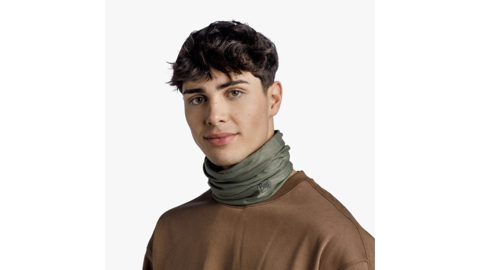 Buff CoolNet UV Plus Neckwear, Solid Forest, 119328.809.10.00
