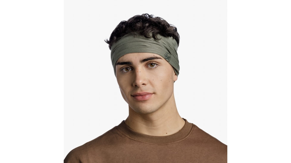 Buff CoolNet UV Plus Neckwear, Solid Forest, 119328.809.10.00