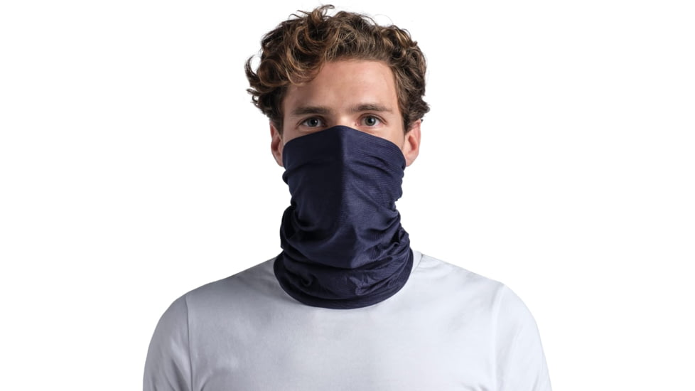Buff CoolNet UV Plus Neckwear, Solid Night Blue, 119328.779.10.00