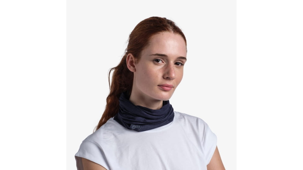 Buff CoolNet UV Plus Neckwear, Solid Night Blue, 119328.779.10.00