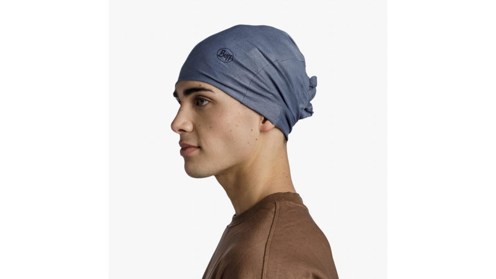 Buff CoolNet UV Plus Neckwear, Solid Steel, 119328.909.10.00