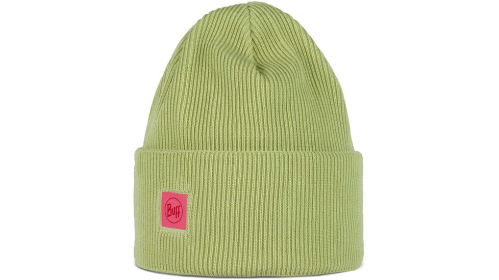 Buff CrossKnit Beanie, Solid Sheen Yellow, 132891.109.10.00