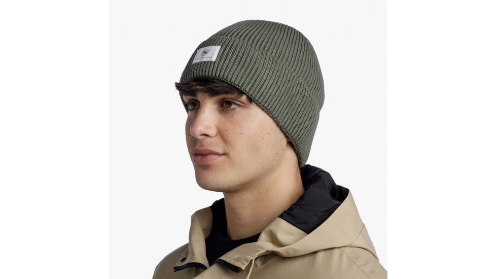 Buff Knitted Beanie, Drisk Silversage, 132330.313.10.00