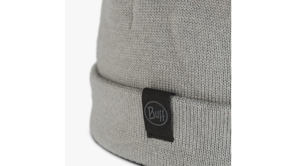 Buff Knitted Beanie, Elro Grey, 132326.937.10.00
