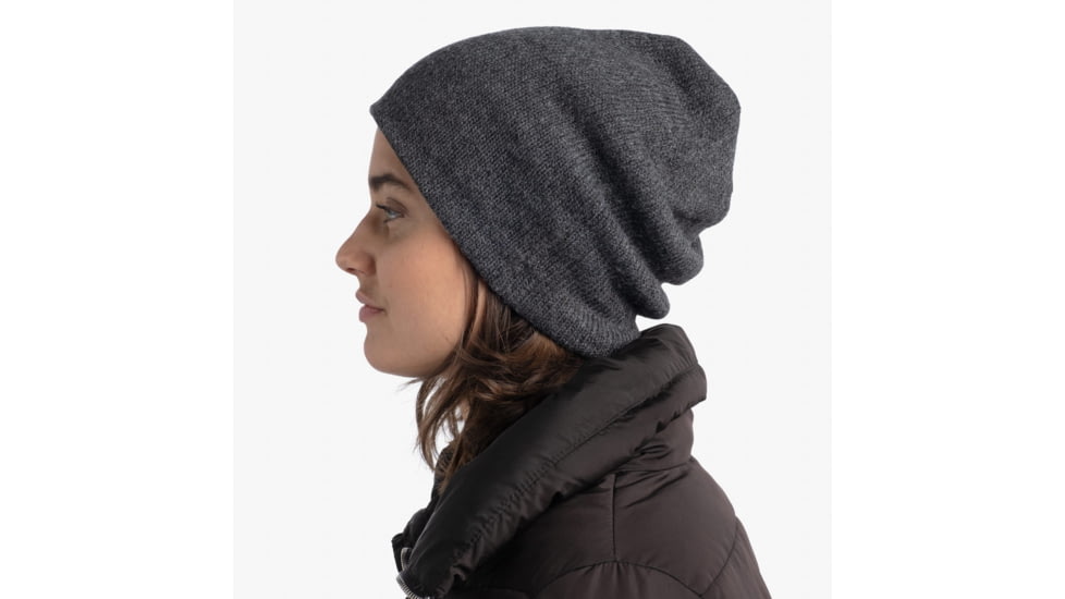 Buff Knitted Beanie, Jarn Graphite, 129618.901.10.00