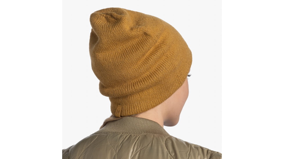Buff Knitted Beanie, Jarn Ocher, 129618.105.10.00
