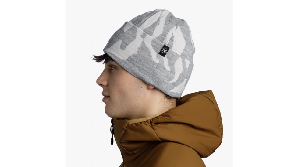 Buff Knitted Beanie, Kyre Lead, 132333.934.10.00