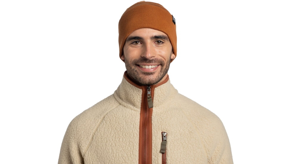 Buff Knitted Beanie Lilon Hat -Unisex, Copper, 134475.333.10.00