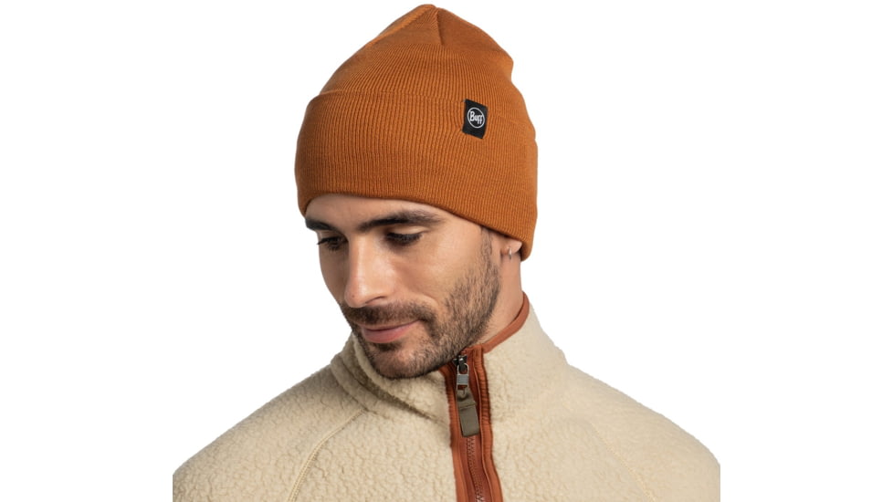 Buff Knitted Beanie Lilon Hat -Unisex, Copper, 134475.333.10.00