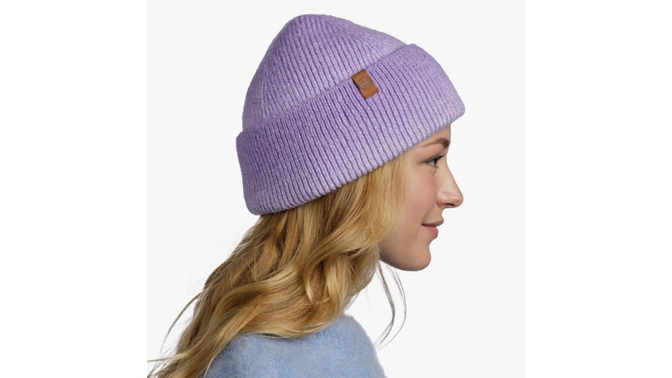 Buff Knitted Beanie, Marin Lavender, 132324.728.10.00