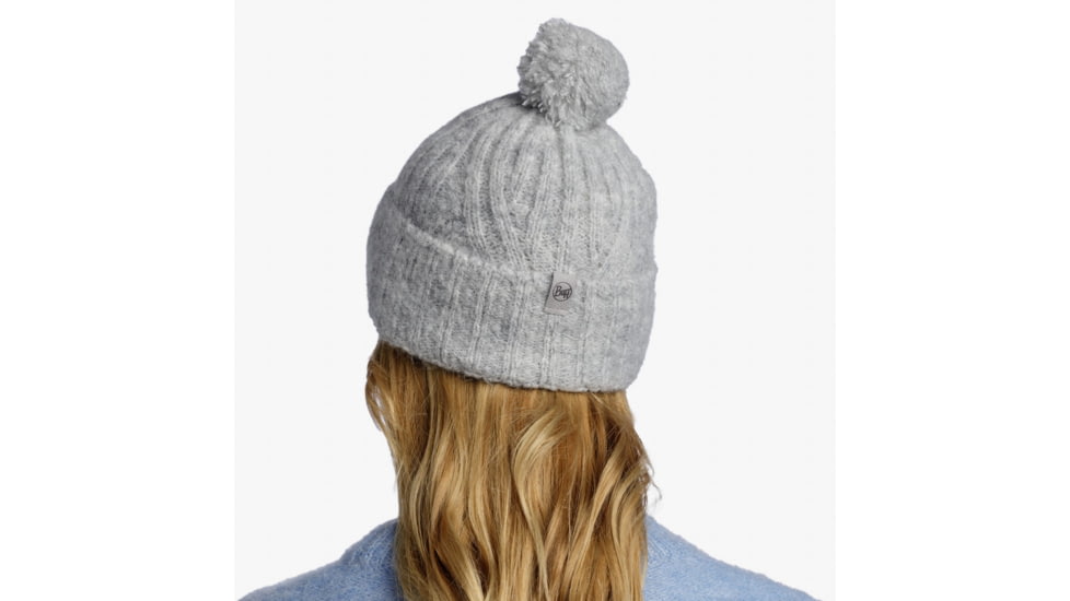 Buff Knitted Beanie, Nerla Grey, 132335.937.10.00