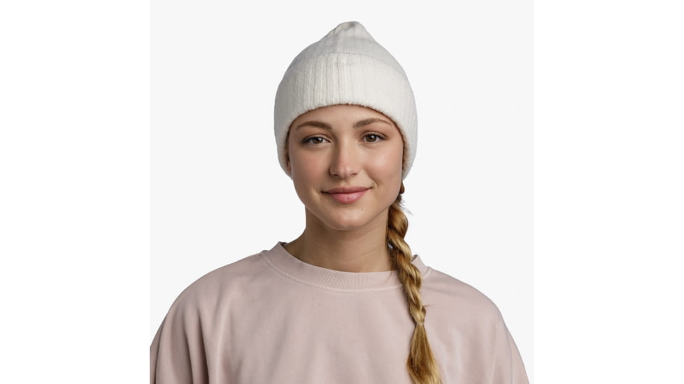 Buff Knitted Beanie, Nilah Ice, 132322.798.10.00