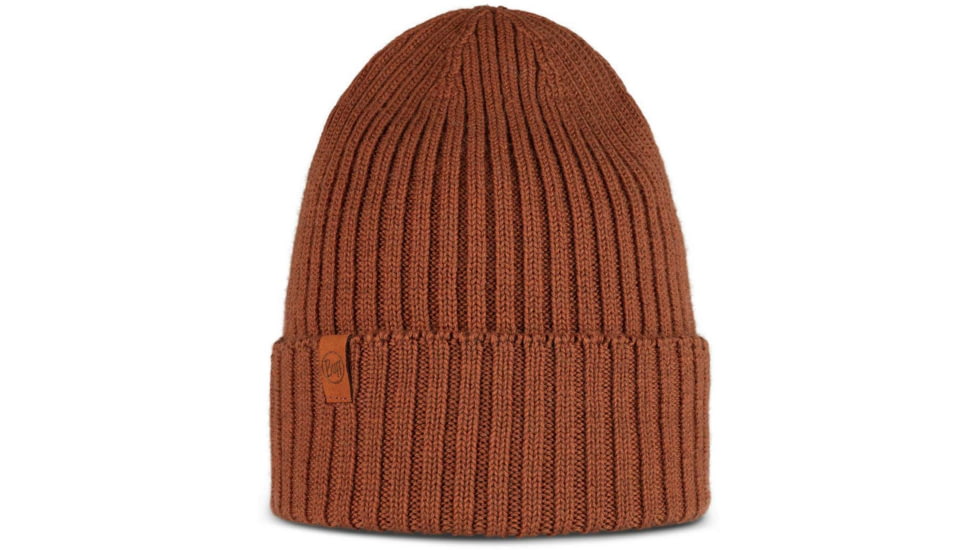 Buff Knitted Beanie, Norval Cinnamon, 124242.330.10.00
