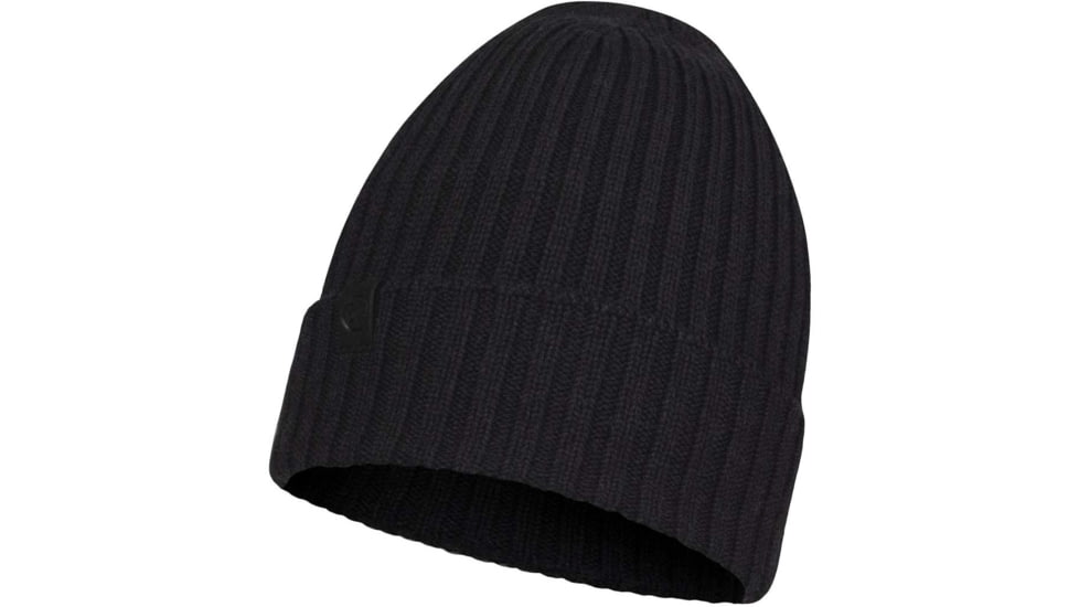 Buff Knitted Beanie, Norval Graphite, 124242.901.10.00