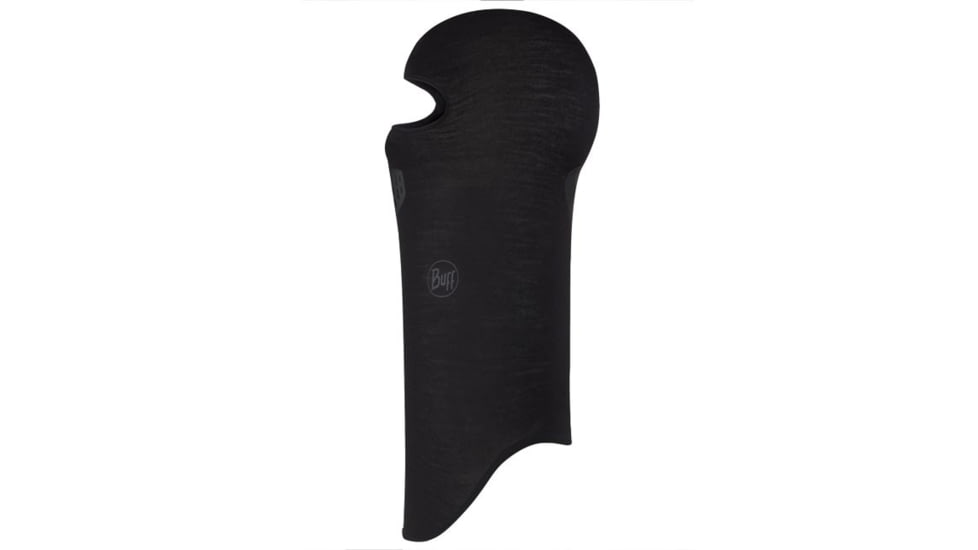 Buff Merino Lightweight Balaclava, Solid Black, 123327.999.10.00