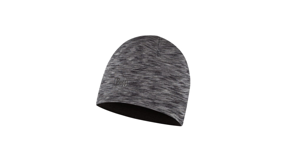 Buff Merino Lightweight Beanie - Kids, Graphite Multistripes Black, 123325.999.10.00