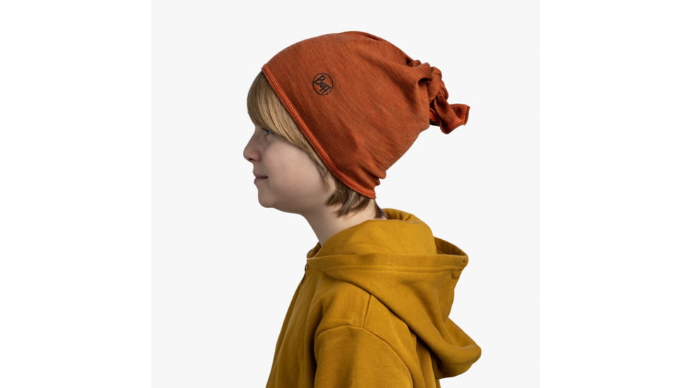 Buff Merino Lightweight Neckwear - Kids, Solid Cinnamon, 113020.330.10.00