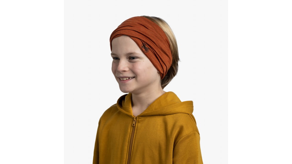 Buff Merino Lightweight Neckwear - Kids, Solid Cinnamon, 113020.330.10.00