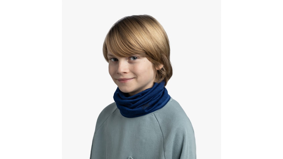 Buff Merino Lightweight Neckwear - Kids, Solid Cobalt, 113020.791.10.00